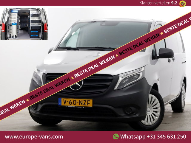 Mercedes-Benz Vito - 114 CDI 136pk Compact 9G Automaat 2x Schuifdeur/LED/Camera/Inrichting 09-2022