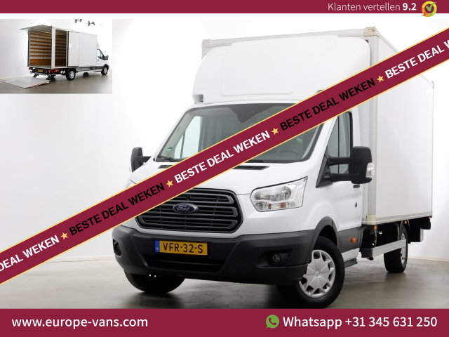 Ford Transit - 350 2.0 TDCI 130pk Trend Bakwagen met laadklep en zijdeur 03-2020