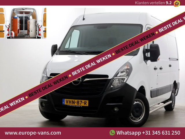 Opel Movano - 2.3 Turbo 150pk L2H2 Camera/Inrichting/2x Schuifdeur 11-2020