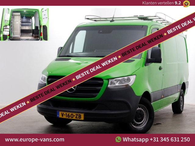 Mercedes-Benz Sprinter - 314 CDI 143pk L2H1 RWD 7G Automaat Airco/Navi/Camera 06-2019