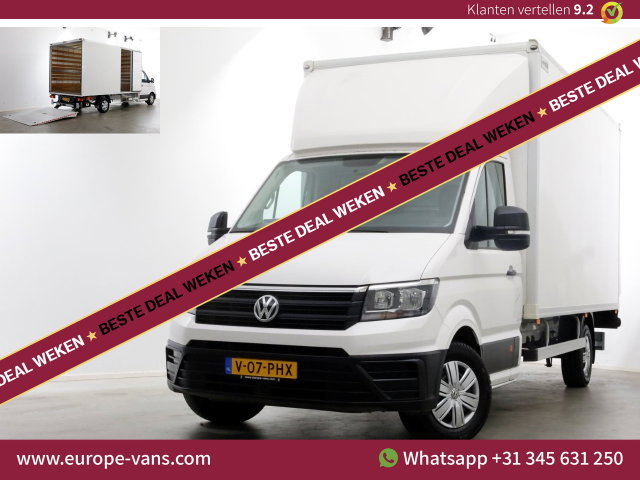 Volkswagen Crafter - 35 2.0 TDI 177pk E6 Bakwagen met bovensluiter laadklep L445cm/Trekhaak 3000kg 05-2019