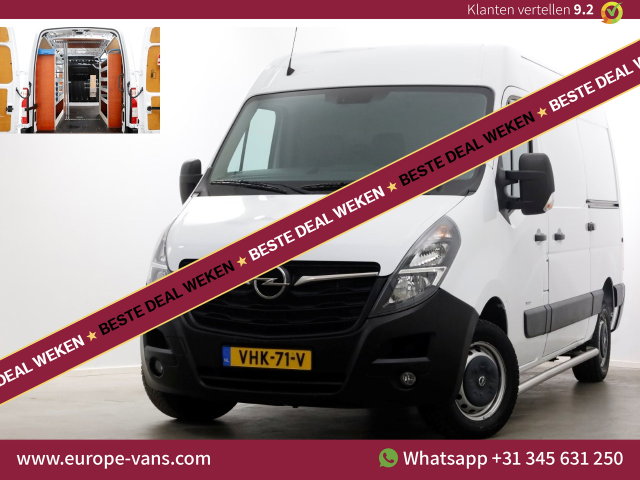 Opel Movano - 2.3 Turbo 150pk L2H2 Camera/Inrichting/2x Schuifdeur 11-2020