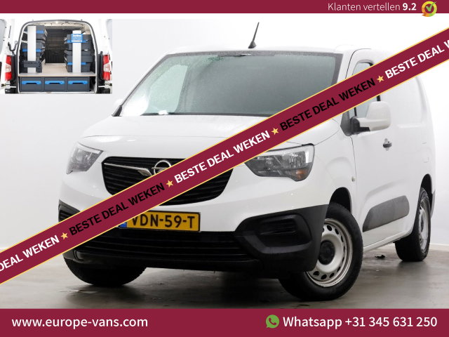 Opel Combo - 1.5D 102pk L2H1 Edition Airco/Cruise Control/Inrichting 11-2019