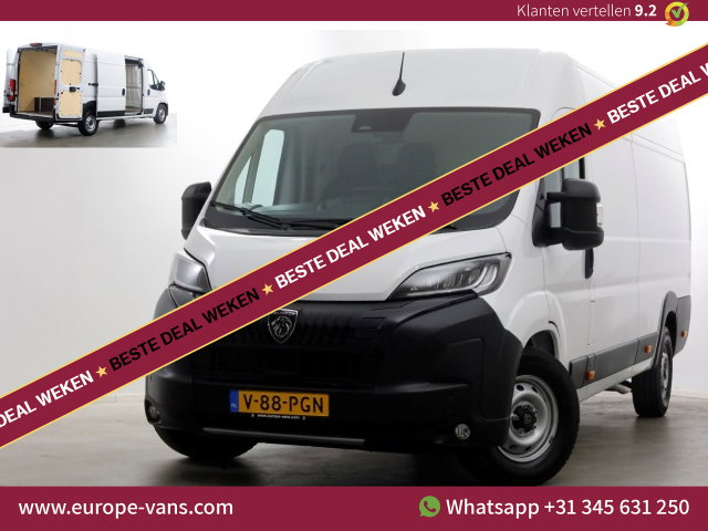 Peugeot Boxer - 2.2 BlueHDi 180pk Automaat L4H2 LED/ACC/Navi/Camera 11-2024