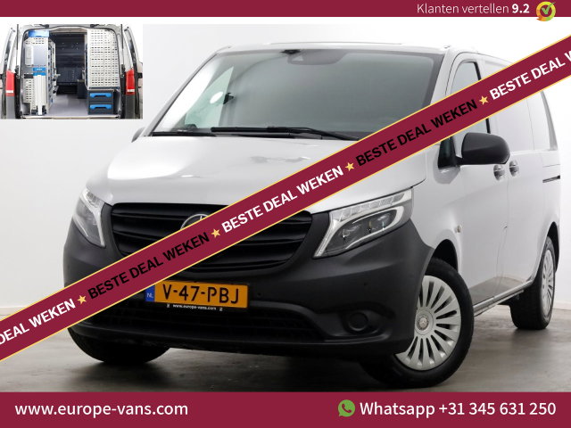 Mercedes-Benz Vito - 114 CDI 136pk Compact 9G Automaat 2x Schuifdeur/LED/Camera/Inrichting 11-2022