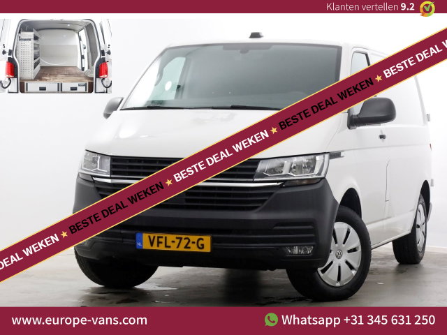 Volkswagen Transporter - T6.1 2.0 TDI 110pk L1H1 Comfortline Airco/Navi/Camera/Inrichting 04-2020