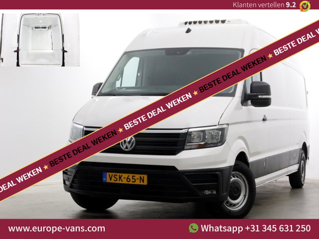 Volkswagen Crafter - 35 2.0 TDI 140pk L4H3 (L3H2) Maxi Koelwagen Airco/Navi/Camera 11-2022