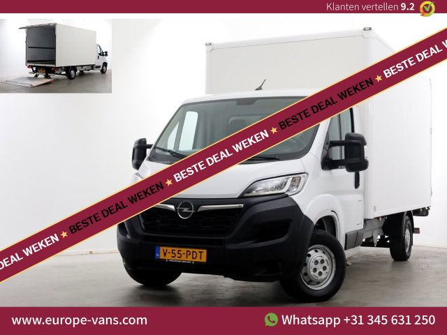Opel Movano - 2.2D 140pk Bakwagen met laadklep 1.060kg laadvermogen 08-2023