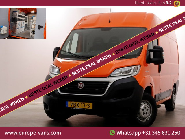 Fiat Ducato - 2.3 MultiJet 130pk L2H2 Airco/Navi/Inrichting 09-2019