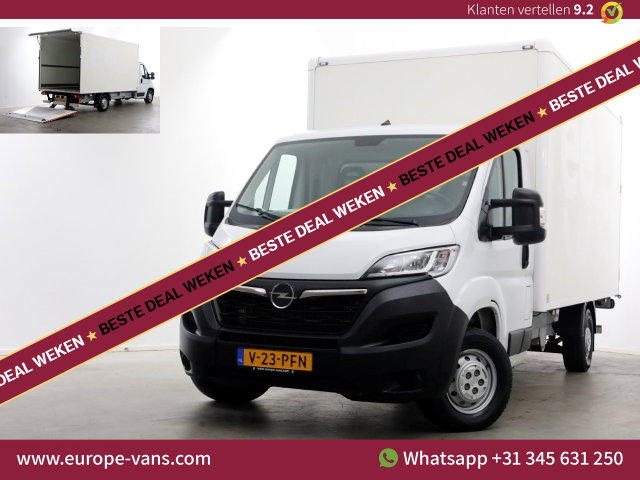 Opel Movano - 2.2D 140pk Bakwagen met laadklep 1.060kg laadvermogen 05-2022