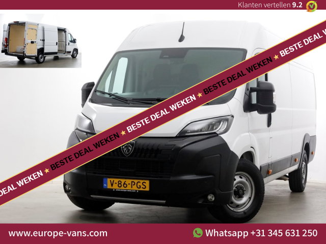 Peugeot Boxer - 2.2 BlueHDi 180pk Automaat L4H2 LED/ACC/Navi/Camera 11-2024