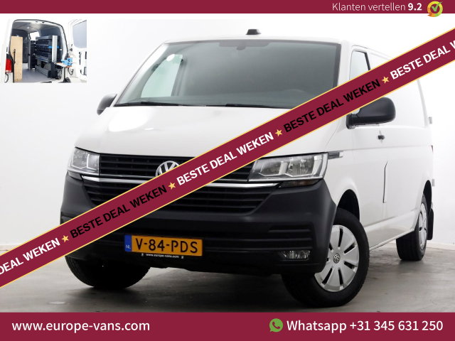 Volkswagen Transporter - T6.1 2.0 TDI 150pk DSG-Automaat Lang Airco/Navi/Inrichting 04-2021