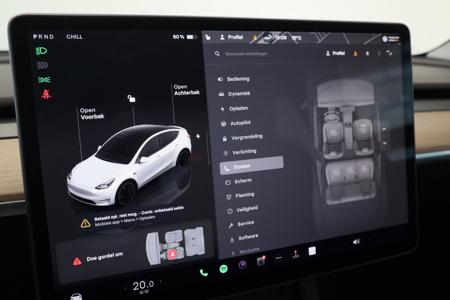 Tesla Model Y Performance AWD 75 kWh SOH 95% ACC Panoramadak HW3 24 Maanden garantie* (Vraag naar de voorwaarden)