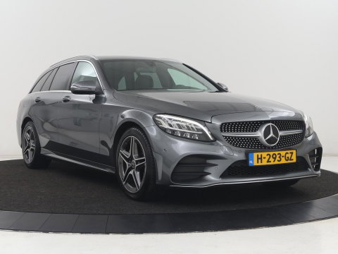 Mercedes-Benz C-Klasse 160 AMG Limited | Stoelverwarming | Leder/Alcantara | Trekhaak | Camera | Park Assist | Navigatie | Digitale Cockpit | Climate control | Cruise control | 18'' | Bluetooth