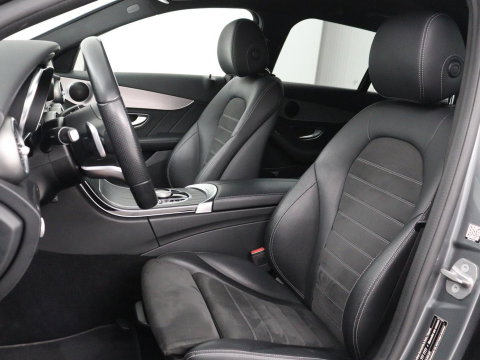 Mercedes-Benz C-Klasse 160 AMG Limited | Stoelverwarming | Leder/Alcantara | Trekhaak | Camera | Park Assist | Navigatie | Digitale Cockpit | Climate control | Cruise control | 18'' | Bluetooth