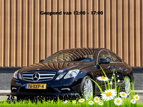 Mercedes-Benz E-Klasse Coupé 250 CGI Elegance | Parkeersensoren | Cruise Control | Stoelverwarming | 18" Lichtmetaal | Afn. Trekhaak | Elektrische Stoelen | Navigatie | Airconditioning |