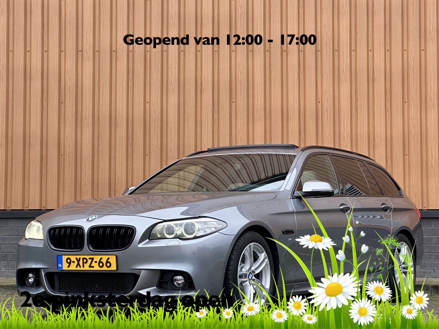 BMW 5 Serie Touring 520i Executive | Panoramadak | Parkeersensoren | Elektrische Stoelen + Geheugenfunctie | Cruise Control | Keyless | Stoelverwarming