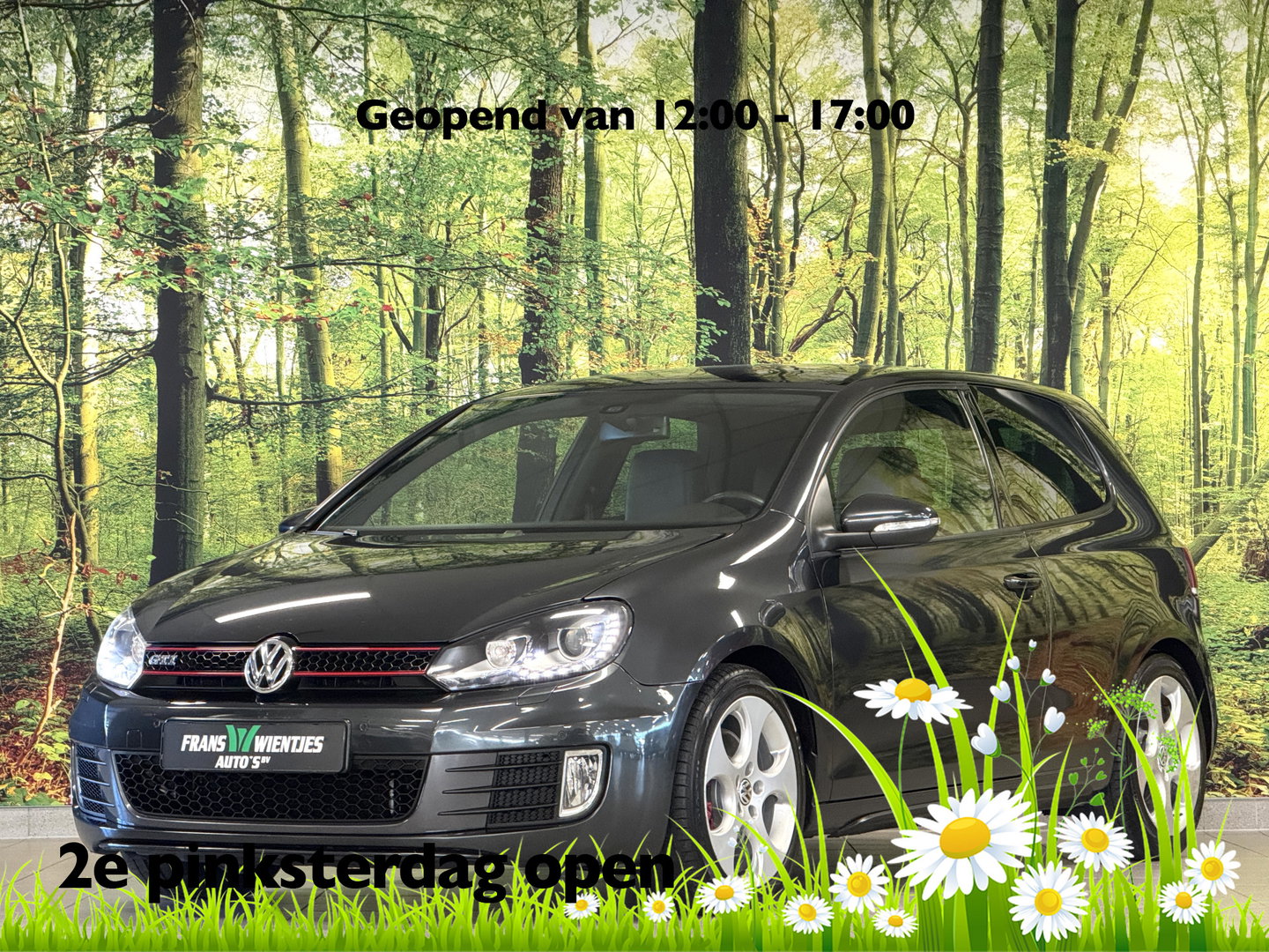 Volkswagen Golf 2.0 GTI | Leder | Navigatie | Bluetooth | Cruise Control | Airconditioning | Parkeersensoren | Xenon | Multifunctioneel Stuurwiel | Elektrische Spiegels | Isofix | 17" Lichtmetaal |