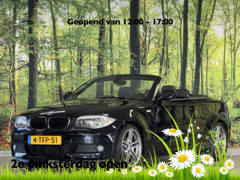 BMW 1 Serie Cabrio 118i M Sport Edition | Origineel Nederlands! | M Pakket | Leder | Navigatie | Cruise Control | Stoelverwarming | Parkeersensoren Achter | Airconditioning | Lichtmetaal 17'' |