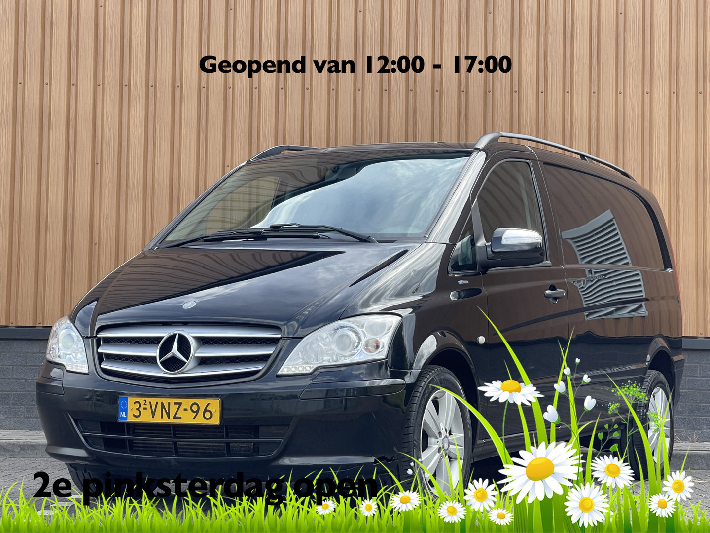 Mercedes-Benz Vito 122 CDI 320 Lang | MARGE! | Handel/Export | Airconditioning | Lichtmetaal 17'' | Trekhaak | Origineel Nederlands |