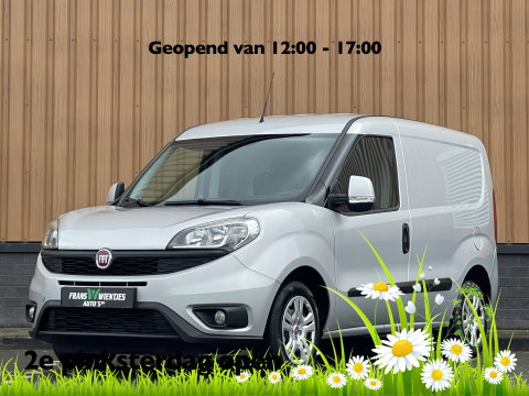 Fiat Doblò 1.3 MJ L1 | Marge! | Trekhaak | Navigatie | Airconditioning | Cruise Control | Bluetooth | DAB | Multifunctioneel Stuurwiel | Elektrische Spiegels | Elektrische Ramen |