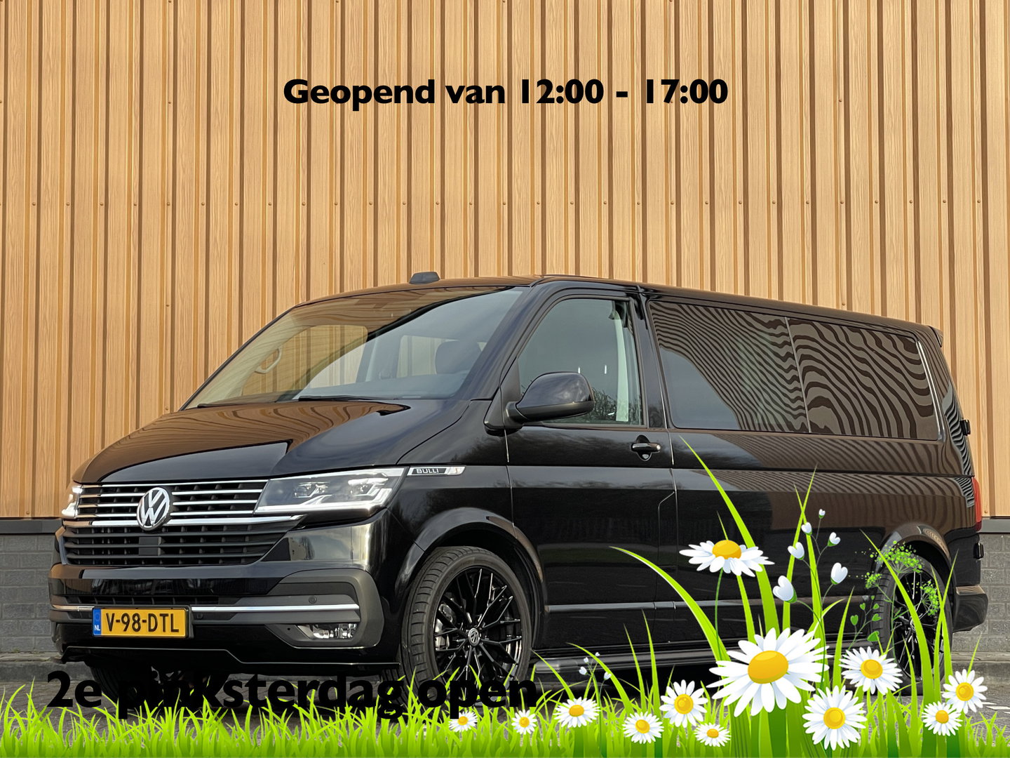 Volkswagen Transporter 2.0 TDI L2H1 30 DC Bulli | Eibach | Dubbel Cabine | Camera | Parkeersensoren | Apple Carplay | Stoelverwarming | DAB | Airconditioning | Navigatie | Uniek |