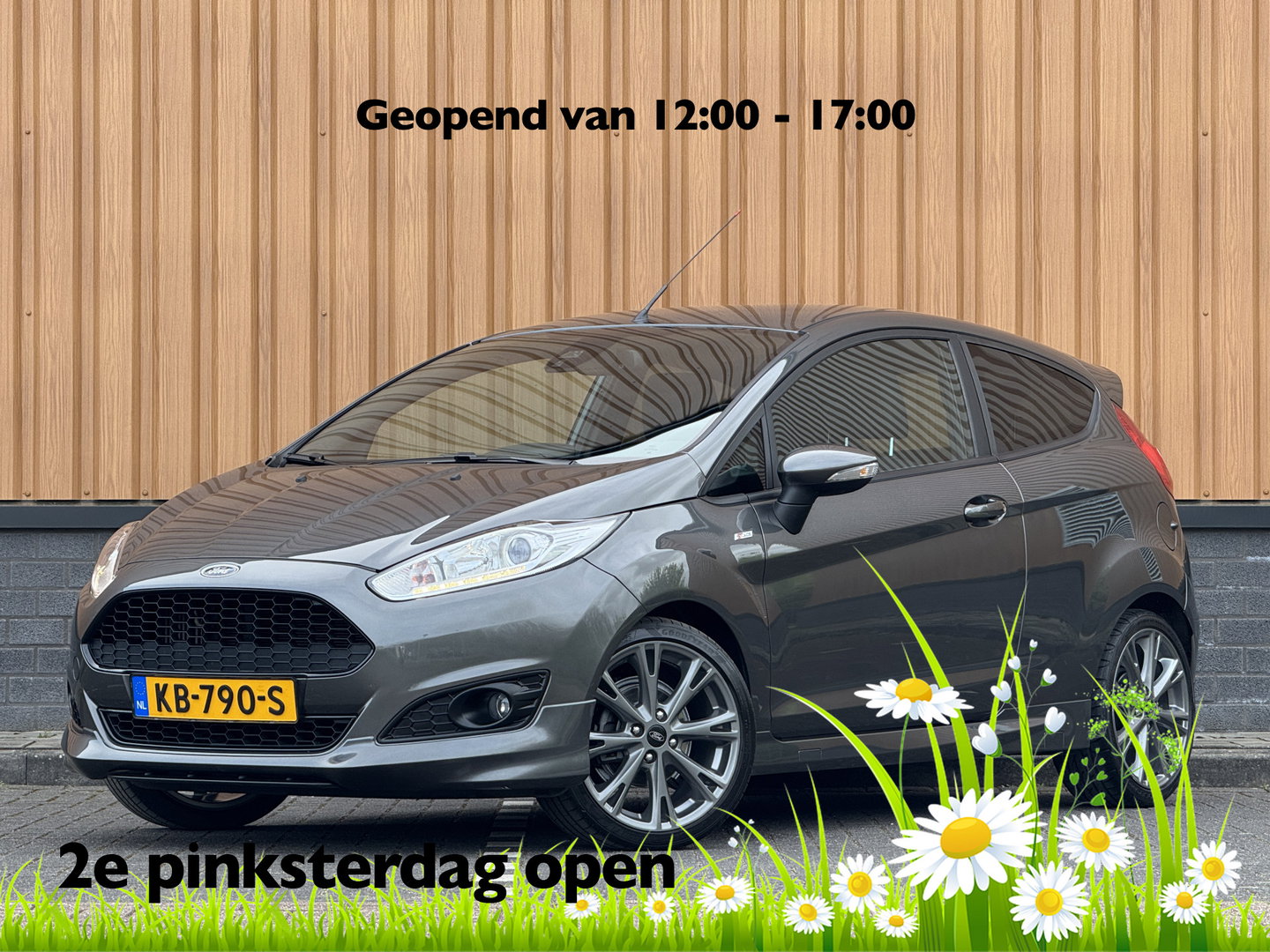 Ford Fiesta 1.0 EcoBoost ST Line | Origineel Nederlands | 126 PK! | Navigatie | Bluetooth | Parkeersensoren | Isofix | Cruise Control | Airconditioning | LED |