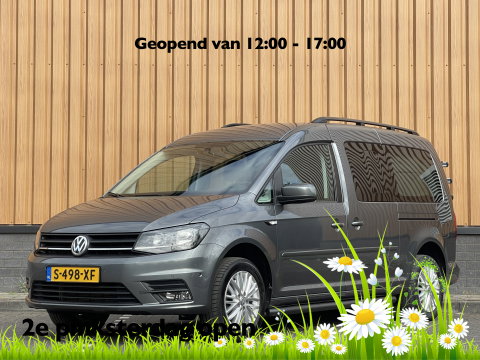 Volkswagen Caddy | Beach | Parkeersensoren | Stoelverwarming | Navigatie | 5 Persoons | Airconditioning | Fietsendrager | Lichtmetaal 16'' |