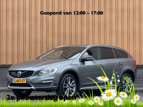 Volvo V60 Cross Country 2.0 T5 Summum | Achteruitrijcamera | Memory | BLIS | Afneembare Trekhaak | Parkeersensoren Achter | Keyless Go/Entry | Stoelverwarming | Cruise Control | Navigatie |