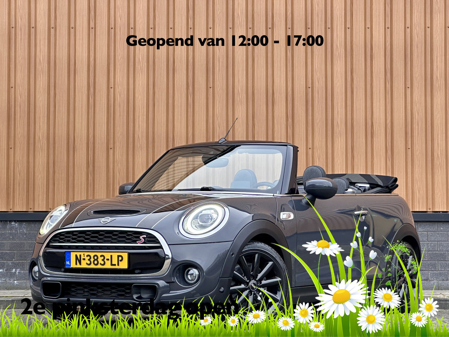 MINI Cabrio 2.0 Cooper S Night Jack Edition | 192 PK | Achteruitrijcamera | Adaptieve Cruise Control | Apple Carplay / Android Auto | Keyless Go/Entry | Head-Up Display | Parkeersensoren | Stoelverwarming |