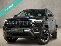 Jeep Compass - 4xe 240 Plug-in Hybrid Electric Trailhawk 240Pk Automaat (PANORAMADAK, VIRTUAL COCKPIT, APPLE CARPLAY, GROOT NAVI, CAMERA, LEDER, SPORTSTOELEN, KEYLESS, ADAPTIVE CRUISE, GETINT GLAS, NIEUWSTAAT)