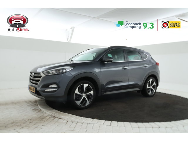 Hyundai Tucson - 1.6 T-GDi Premium 4WD leder, climate, stoelverw. en koeling etc.