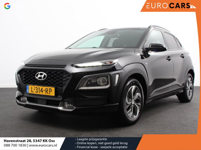 Hyundai Kona - 1.6 GDI HEV Comfort Smart Automaat Climate control Cruise control Stoelverwarming Stuurverwarming Camera Parkeersensoren Lichtmetalen velgen Apple Carplay/ Android Auto