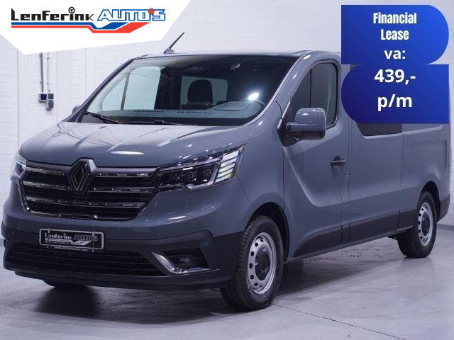 Renault Trafic - 2.0 dC1 150 pk Dubbel Cabine BPM vrij Airco Camera Apple Carplay, LED Koplampen, Digital Dashbord, Cruise, Nieuw