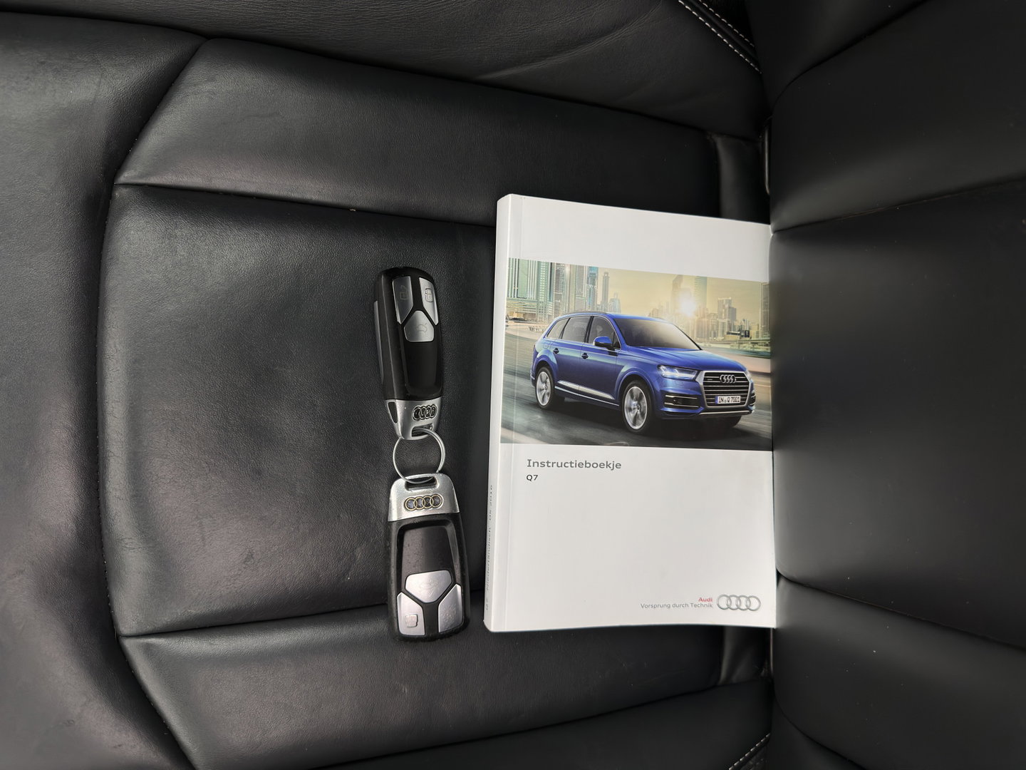 Audi Q7 3.0 TDI e-tron Quattro S-Line Sportpack (Plug-In) Aut. *PANO | LEATHER | FULL-LED | BOSE-AUDIO | ADAPTIVE-CRUISE | MEMORY-PACK | BLINDSPOT | CAMERA | DIGI-COCKPIT | NAVI-FULLMAP | SHIFTPADDLES | PRIVACYGLASS | AMBIENTLIGHT | 20''ALU*
