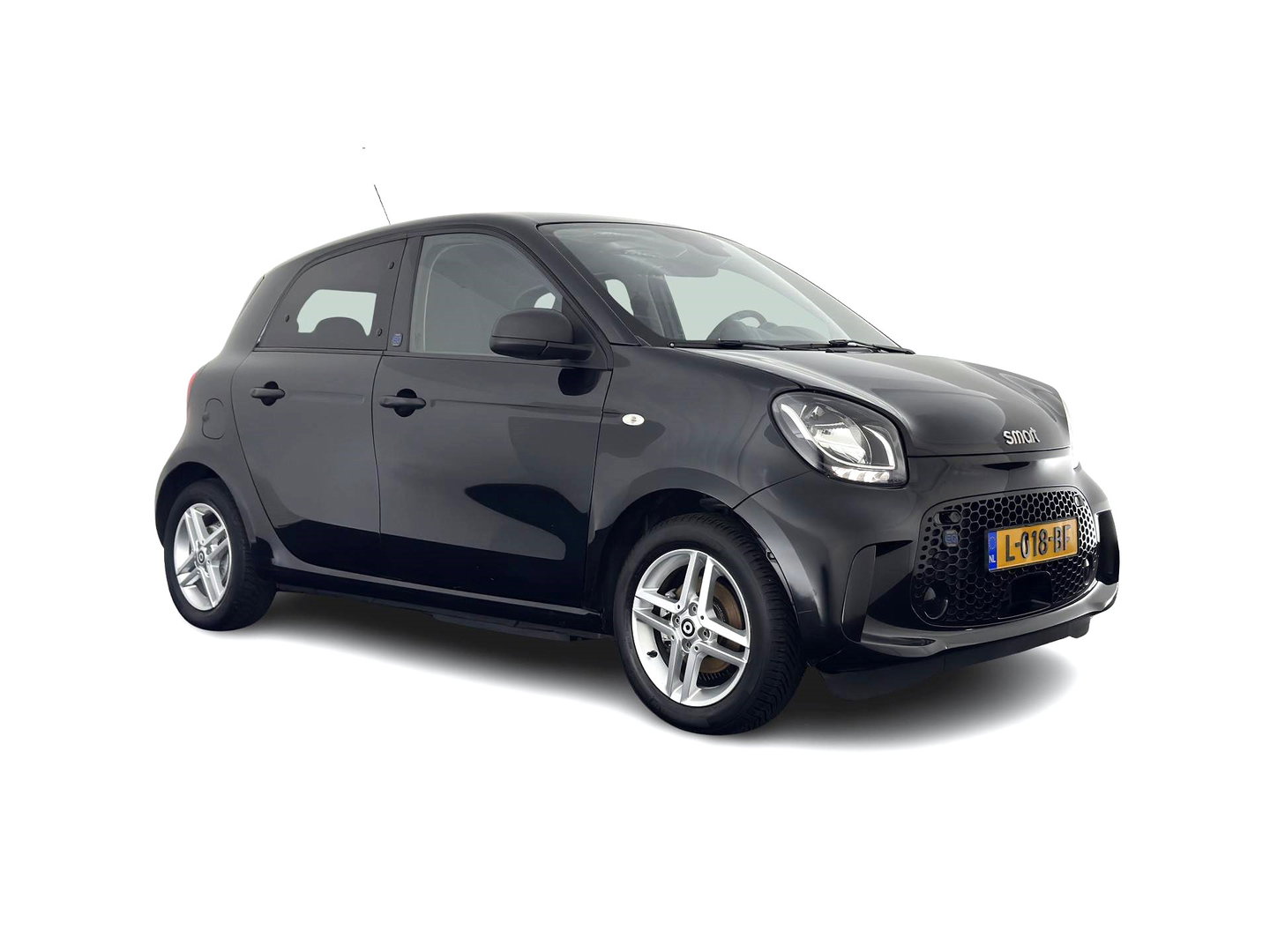 Smart Forfour EQ Essential 18 kWh [ 3-Fase-22kW ] {SOH-93%} (INCL-BTW) *LEATHER | HEATED-COMFORTSEATS | PRIVACY-GLASS | AIRCO | CRUISE | 15''ALU*