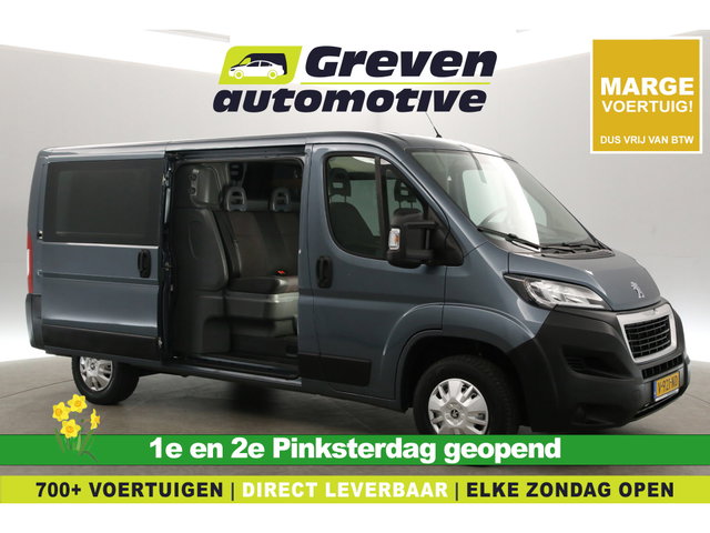 Peugeot Boxer - 2.0 BlueHDI L2H1 | Marge | Dubbele Cabine | Airco | Cruise | Camera | Trekhaak