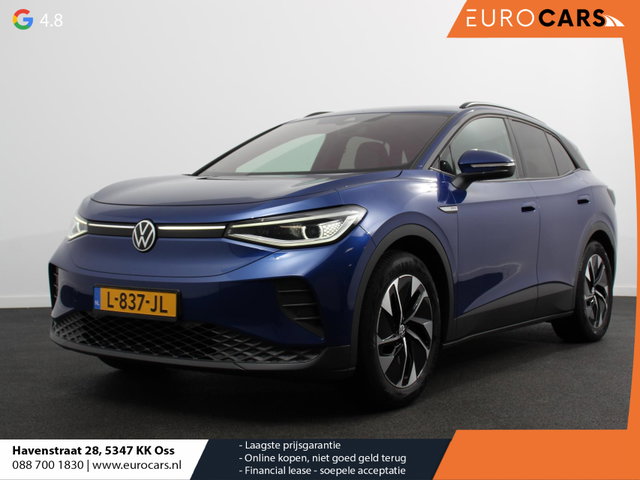 Volkswagen ID.4 - Business 77 kWh Leder Navigatie 19" Lichtmetalen Velgen Apple Carplay/Android Auto Climate Control Warmtepomp Stoelverwarming Led Parkeer sensoren