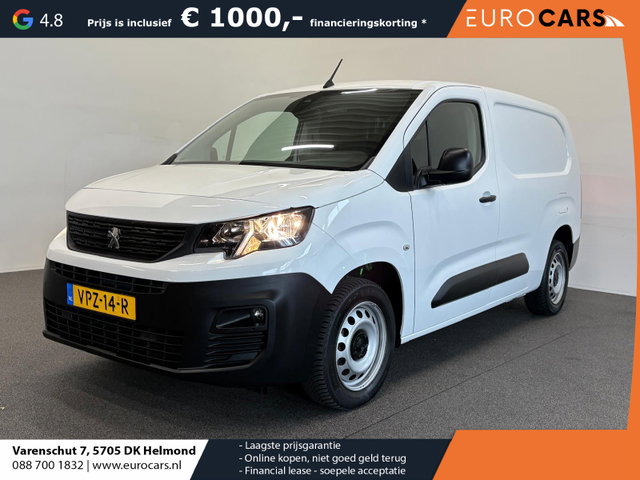 Peugeot Partner - 1.5 BlueHDI Premium Long Navigatie Apple Carplay Android Auto Parkeersensoren achter Cruise Control Airco Lang L2