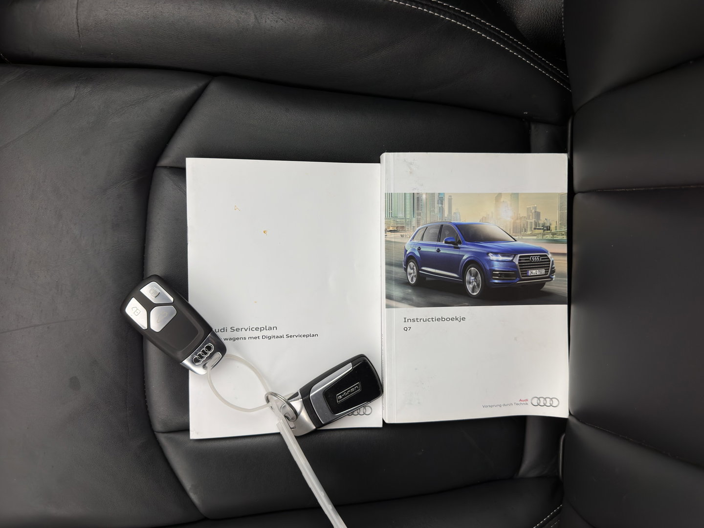 Audi Q7 3.0 TDI e-tron quattro Sport Aut. *LEATHER | FULL-LED | DIGI-COCKPIT | HEATED-COMFORTSEATS | AIR-SUSPENSION | CAMERA | NAVI-FULLMAP | ECC | PDC | CRUISE | 19''ALU*