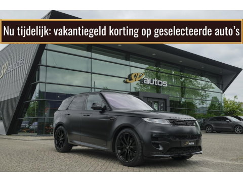 Land Rover Range Rover Sport D350 350pk Autobiography Panoramadak Massage Stoelkoeling Meridian 3d Trekhaak 23" LMV