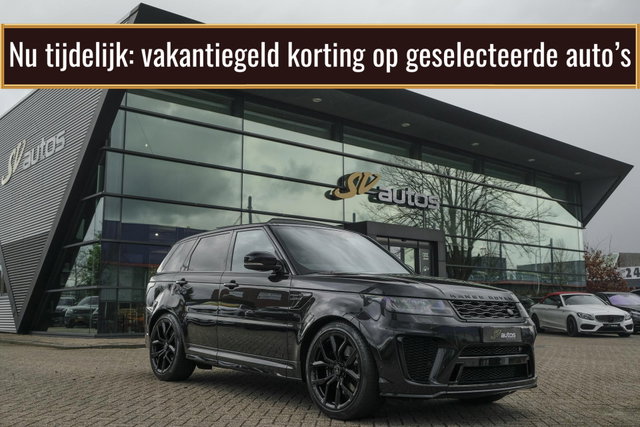 Land Rover Range Rover Sport - P575 SVR 575pk Panoramadak *BTW* Head-up Alcantara Schaalstoelen 22" LMV