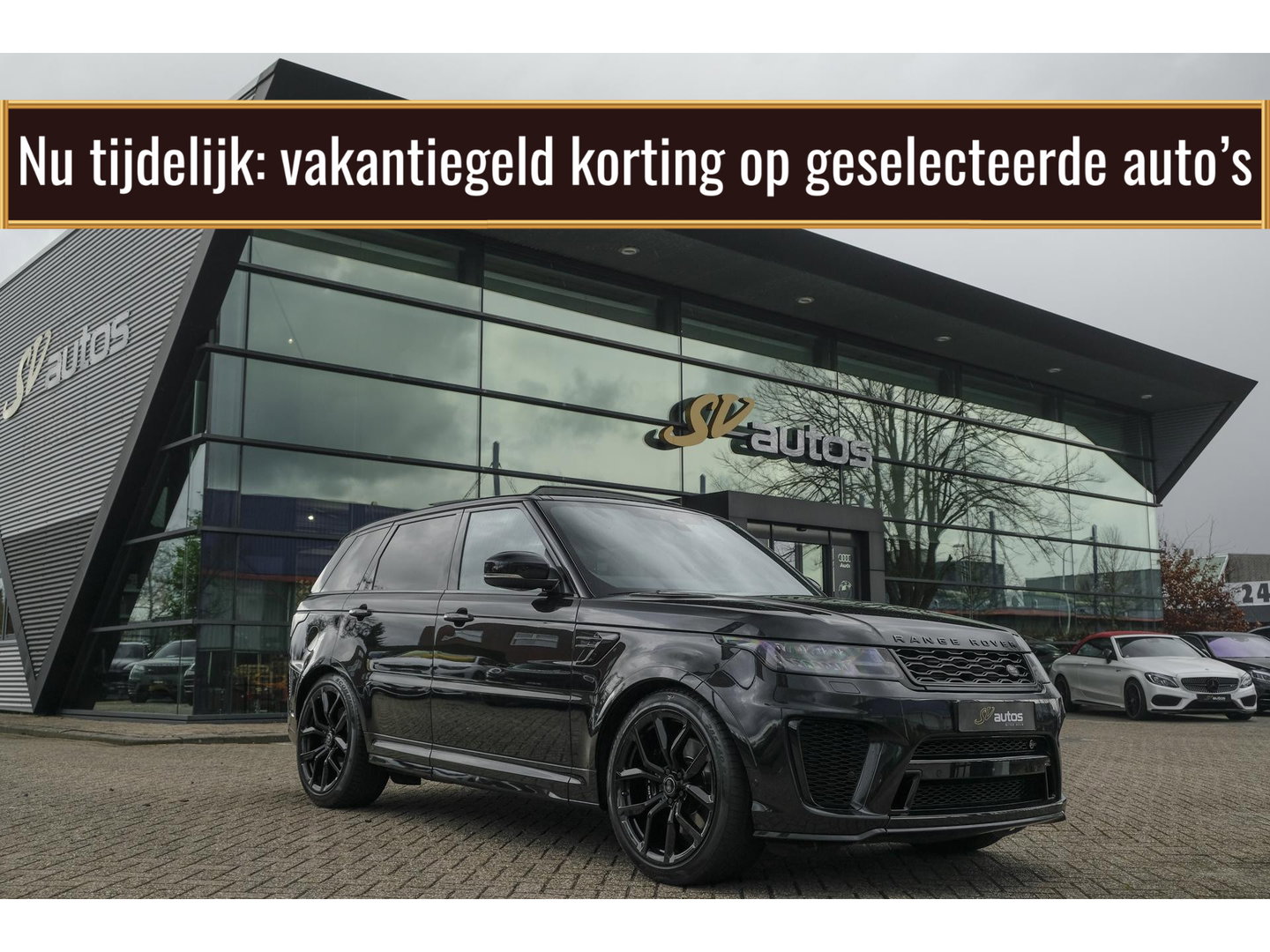 Land Rover Range Rover Sport P575 SVR 575pk Panoramadak *BTW* Head-up Alcantara Schaalstoelen 22" LMV