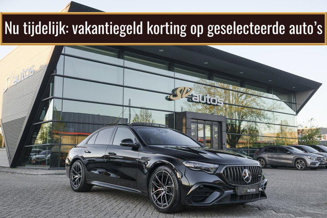 Mercedes-Benz E-Klasse - E53 AMG 612pk 4MATIC+ Panoramadak *BTW* Burmester 4d Carbon Night II pakket Digital+ light