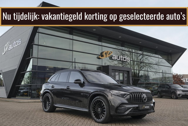 Mercedes-Benz GLC - GLC400e 381pk AMG Panoramadak *BTW* Luchtvering 4-wielbesturing Burmester3d Stoelkoeling Night pakket 20" LMV BOMVOL!!!