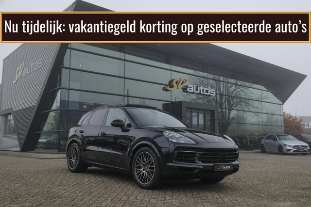 Porsche Cayenne - S 2.9 V6 441pk Panoramadak Luchvering Matrix led Comfortstoelen Memory Camera 21" LMV
