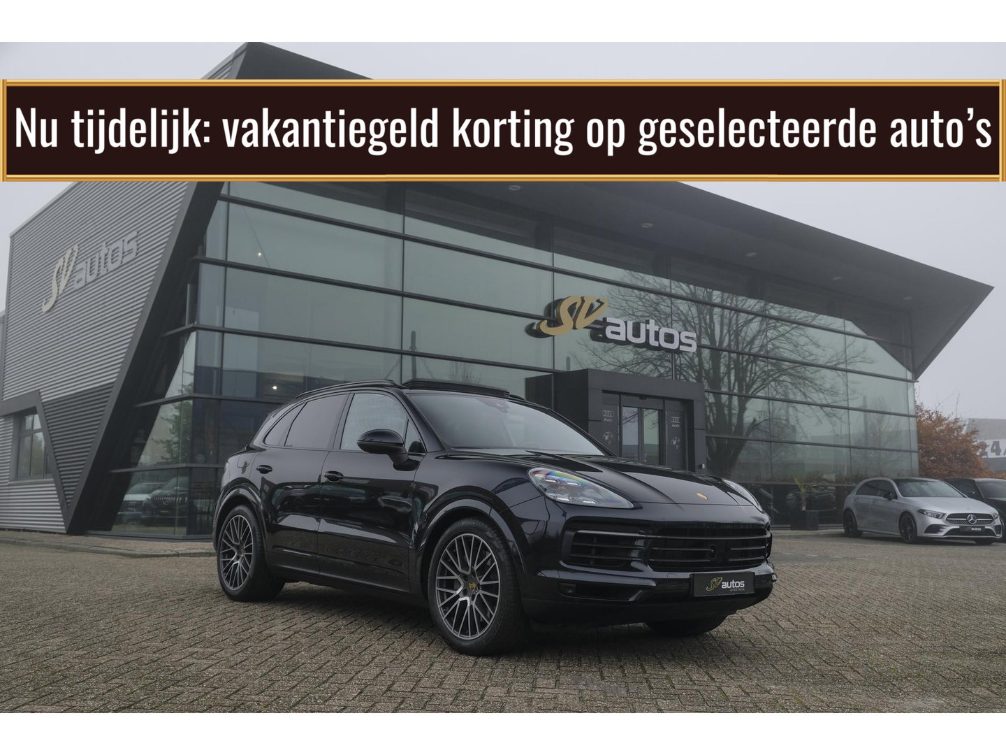Porsche Cayenne S 2.9 V6 441pk Panoramadak Luchvering Matrix led Comfortstoelen Memory Camera 21" LMV
