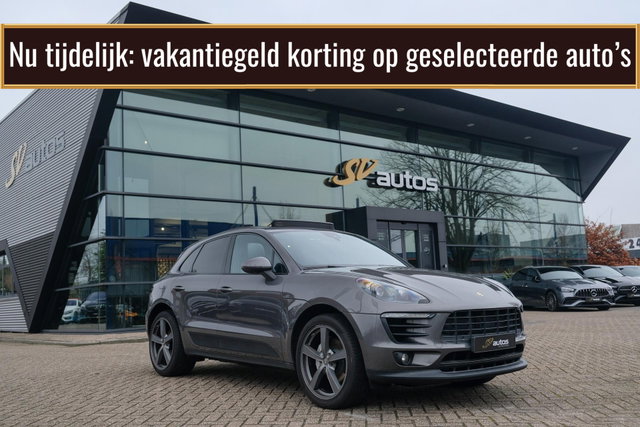 Porsche Macan - S 3.0 D 258pk Panoramadak Bose Luchtvering Sport chrono Sportuitlaat Lane assist 20" LMV