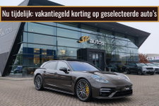 Porsche Panamera - Sport Turismo 4.0 V8 Turbo S 700pk E-Hybrid Panoramadak Keramisch Luchtvering 4-wielsturing NLauto 1e eigenaar!