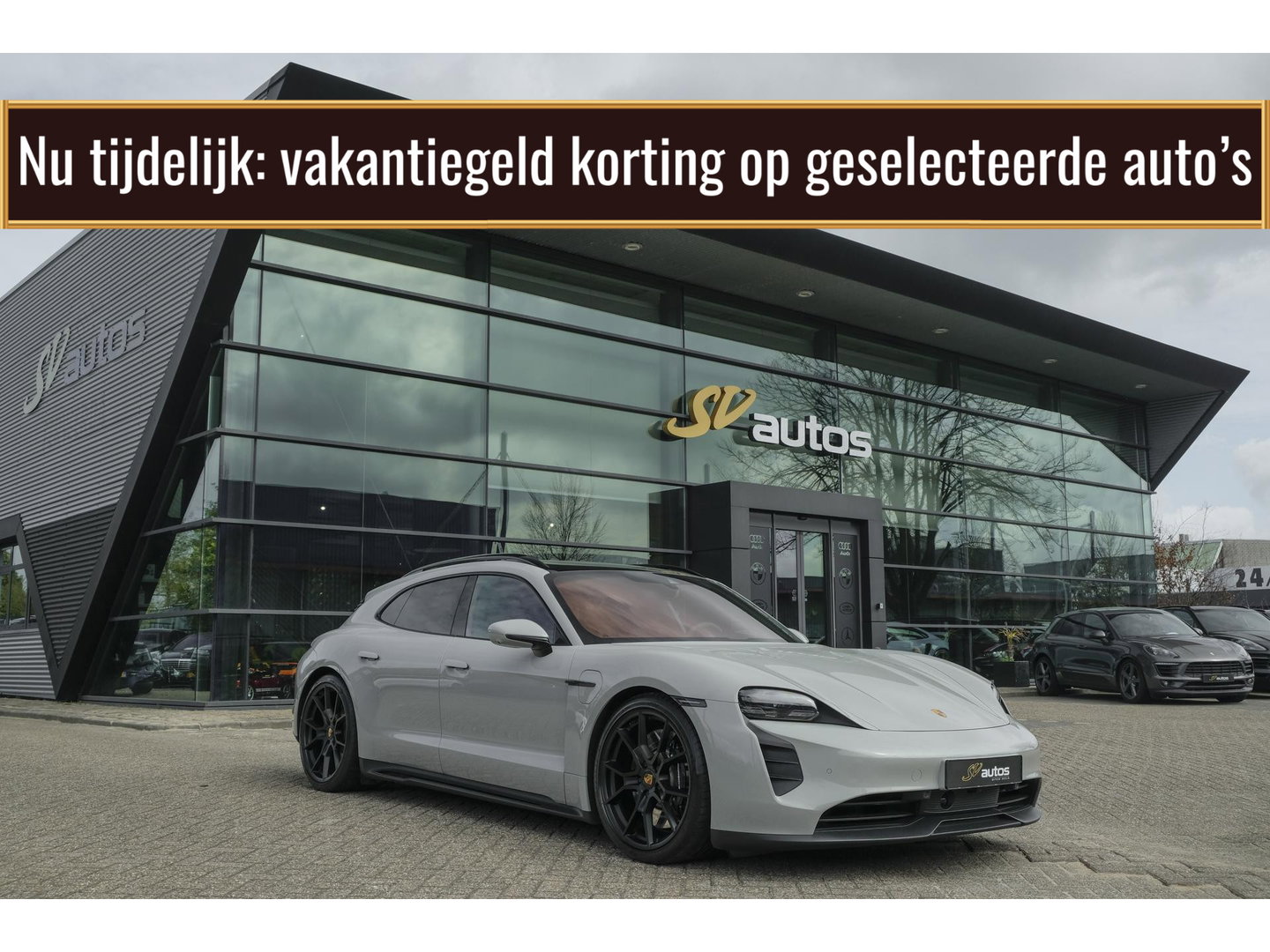 Porsche Taycan Sport Turismo GTS 598pk 93 kWh Panoramadak *SOH 93%* *incl BTW* Bijrijdersdisplay Rear seat entertainment Head-up Bose NLauto 1e Eigenaar